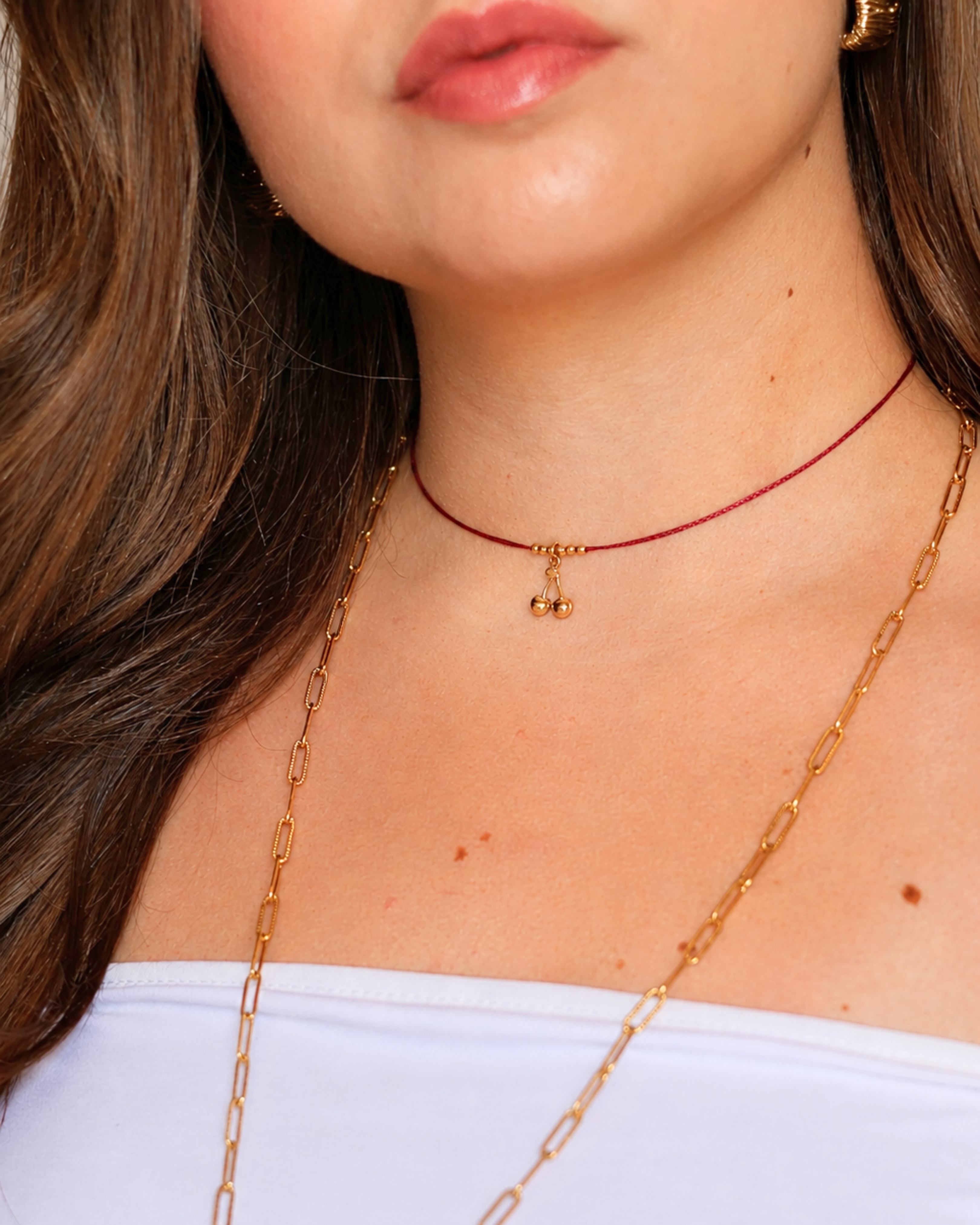 COLLIER CORDON | LA CERISE